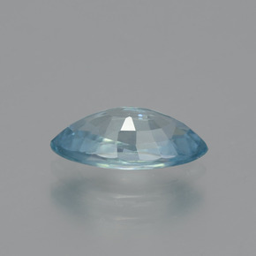 1.86캐럿 천연 블루 지르콘, 마퀴즈, 10×4.9 mm, VVS