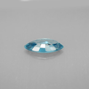 1.52캐럿 천연 블루 지르콘, 마퀴즈, 10.1×5 mm, VS