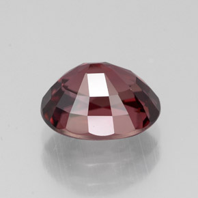 3.40캐럿 천연 핑크 로즈 지르콘, 타원형 컷, 9×7 mm, VVS