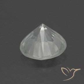 1.92캐럿 천연 하얀색 지르콘, 둥근, VS