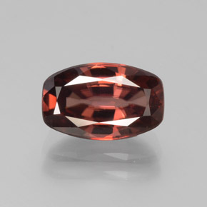 2.97캐럿 천연 로즈 오렌지 지르콘, 멋진 모양, 9.5×6 mm, VVS-VS