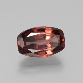 2.97캐럿 천연 로즈 오렌지 지르콘, 멋진 모양, 9.5×6 mm, VVS-VS