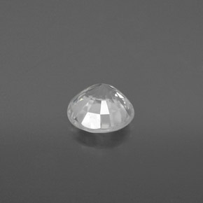 1.82캐럿 천연 화이트 지르콘, 라운드 컷, 6.71 mm, VVS