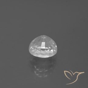 3.29캐럿 천연 하얀색 지르콘, 둥근, VS