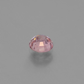 0.64캐럿 천연 로즈 핑크 지르콘, 라운드 컷, 4.69 mm, VVS-VS