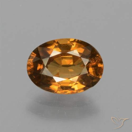 1.83ct 자연스러운 어스 오렌지 지르콘, 타원형, VS